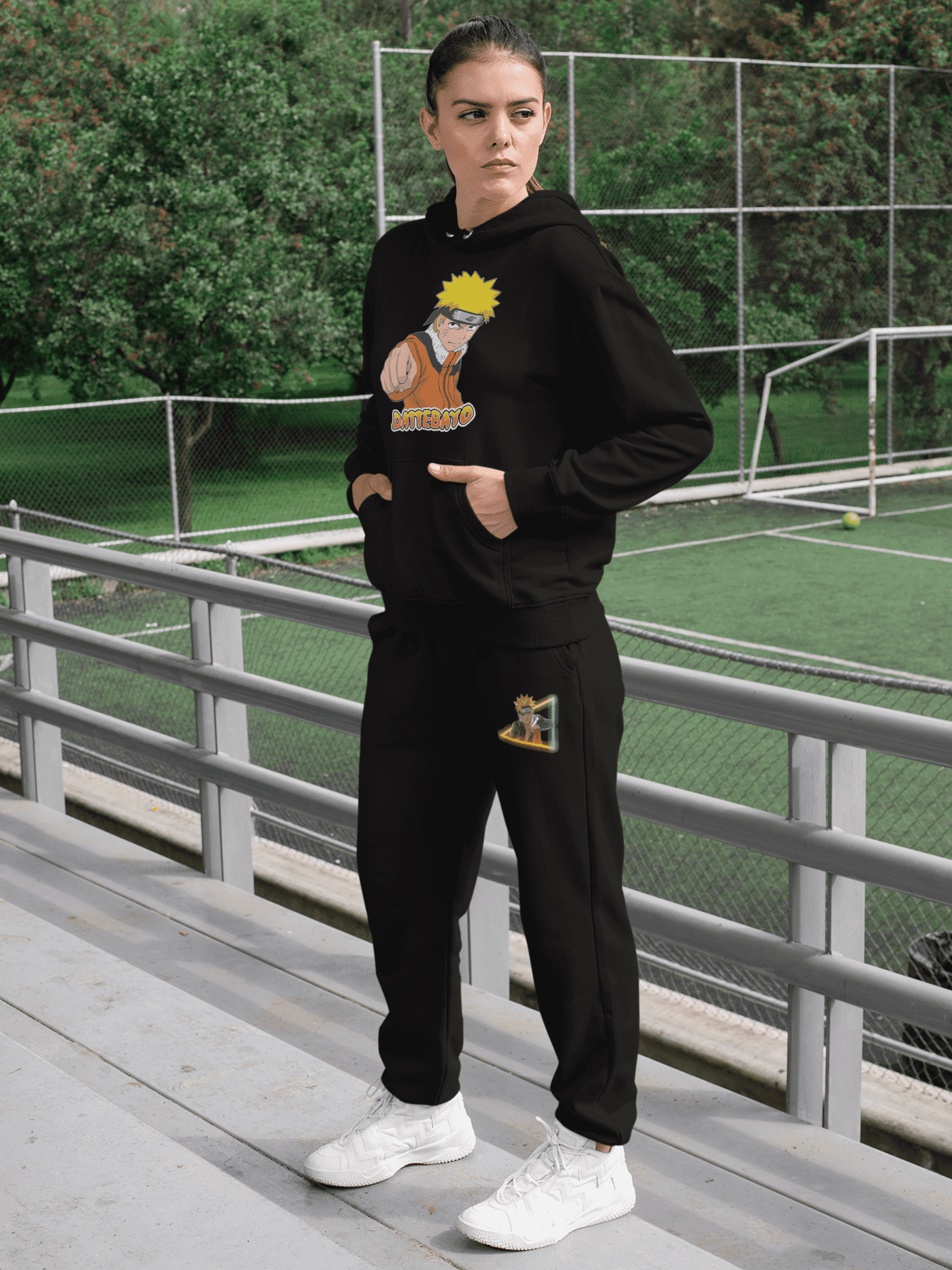 Naruto Unisex Hoodie and Joggers Set #9