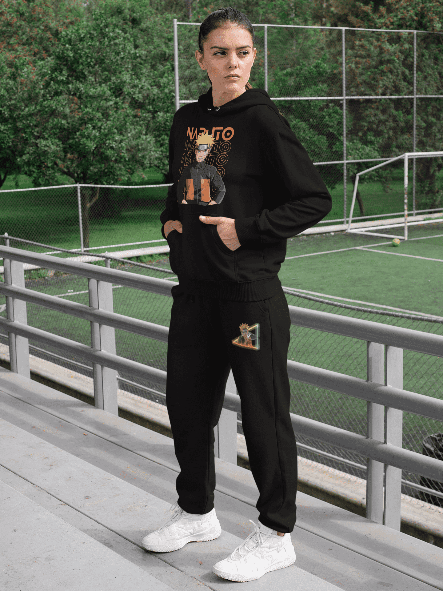Naruto Unisex Hoodie and Joggers Set #13